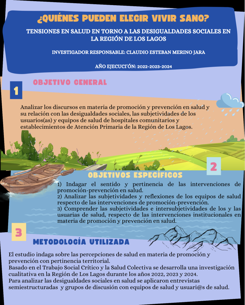 Inequidades y desigualdades en salud en la Región de Los Lagos.